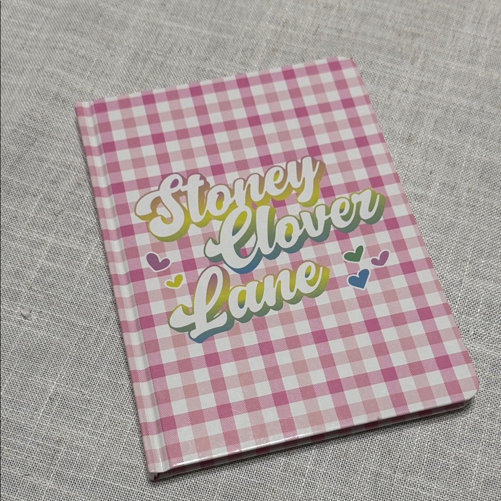 Stoney Clover Lane Pink Checkered Journal